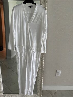 James Perse White  Jumpsuit 0